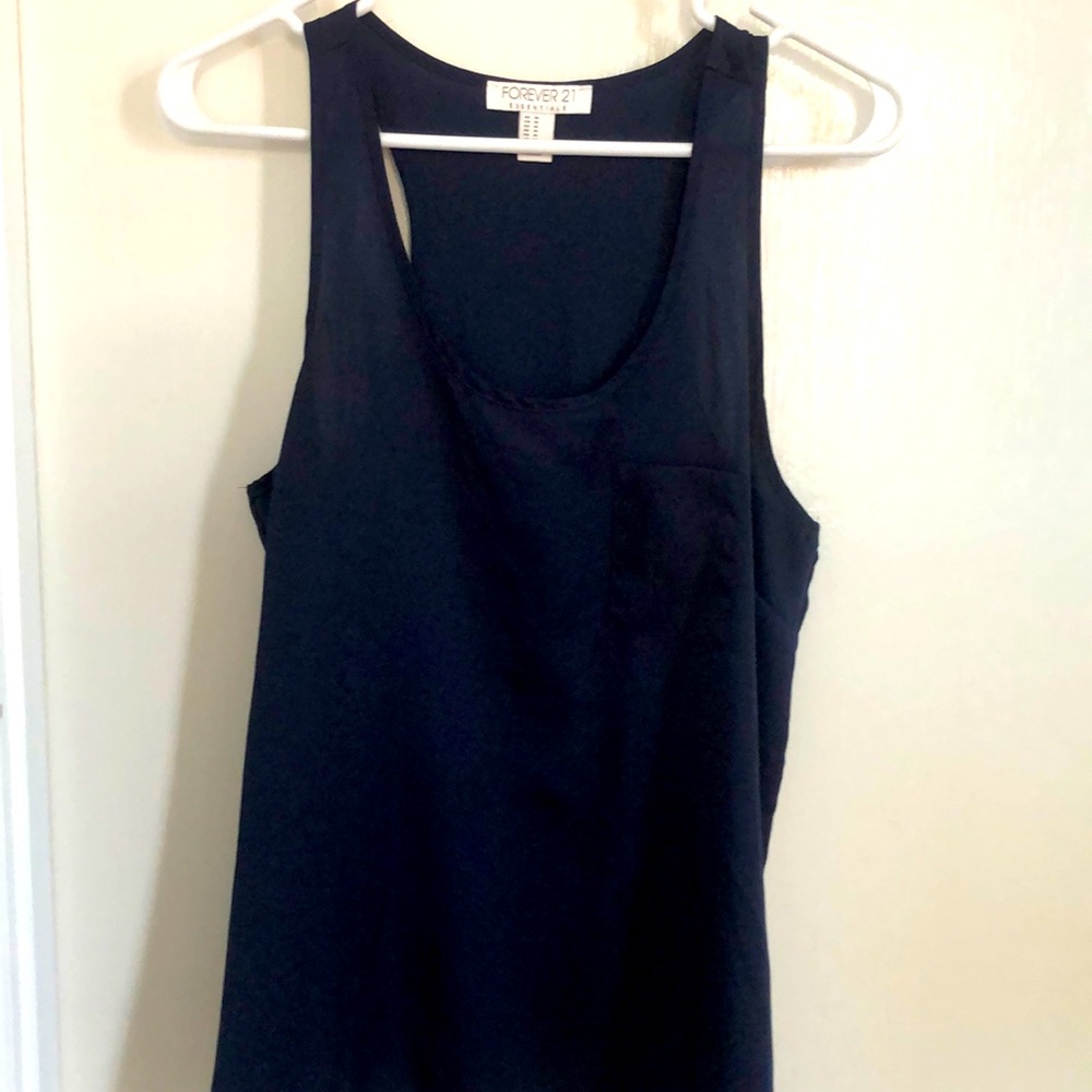 Silk racer back tank